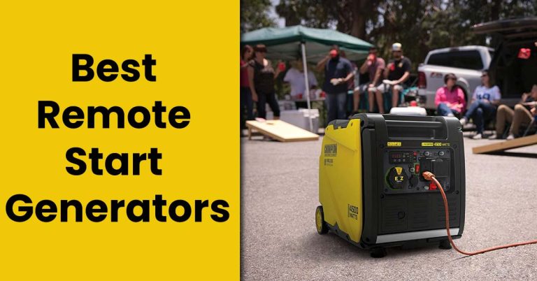 Best Remote Start Generators