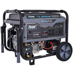 Pulsar G12KBN-SG Dual-Fuel 10000 Watt Generator