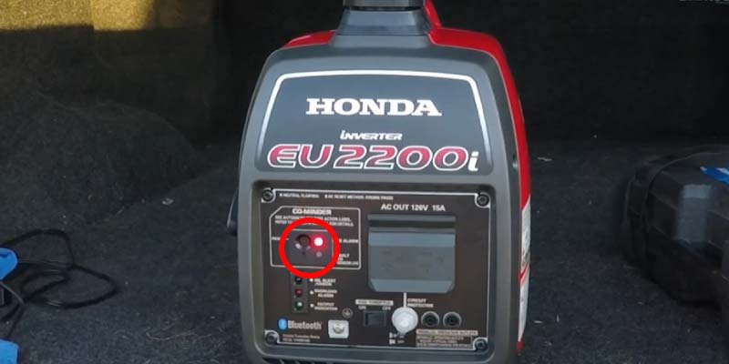 CO MINDER sensor test of honda eu2200i