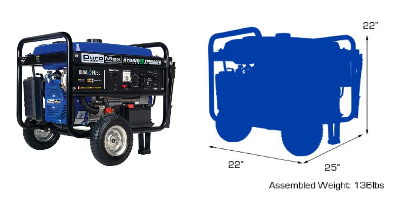 Design of duromax XP5500EH