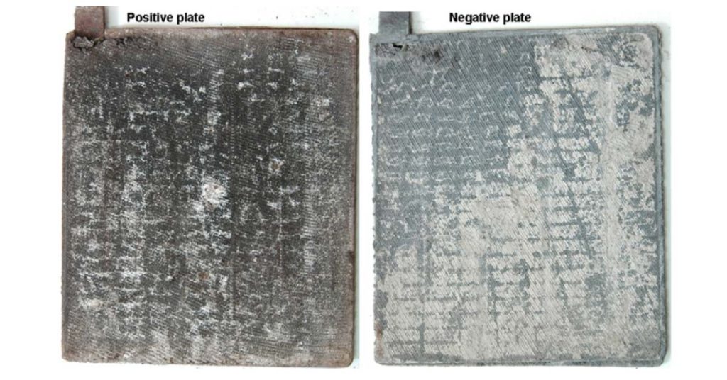 Sulfated Battery