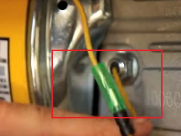 low oil sensor on champion generator